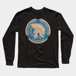 Roman Centurion Helmet Long Sleeve T-Shirt